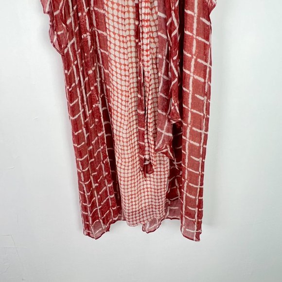 NWT Anthropologie Hiche Emery Ruffled Dress Shift Size Small S NEW N2109 - Picture 4 of 13